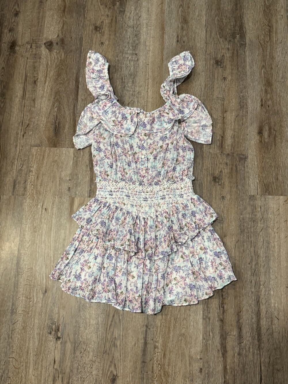 LoveShackFancy Women’s Shanely Mini Dress Size Small